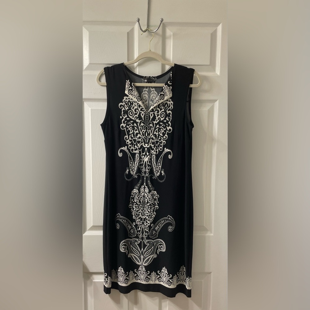 Sz 10 Carole Little Midi Sleeveless Slip Dress